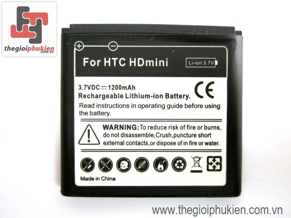 Pin HTC HD mini